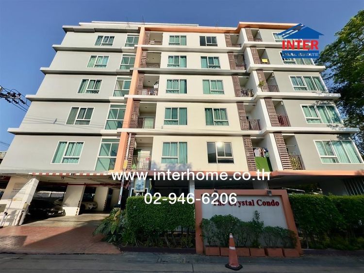 คอนโดมิเนียม 29.17 ตร.ม. เดอะคริสตัล คอนโดมิเนียม เรวดี 2 ซอยเรวดี2 ถนนติวานนท์-ปทุมธานี ถนนเรวดี เมืองนนทบุรี นนทบุรี