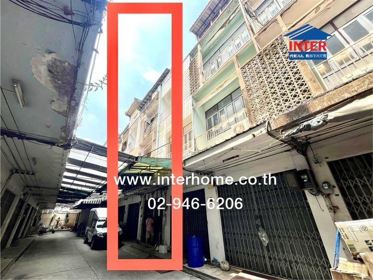 อาคารพาณิชย์ 3.5 ชั้น 11.1 ตร.ว อาคารพาณิชย์ ใกล้ตลาดสำเพ็ง หลังชุมชนเลื่อนฤทธิ์ ถนนเยาวราช เขตสัมพันธวงศ์ กรุงเทพมหานคร