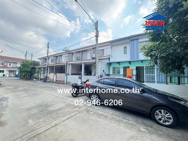 ทาวน์โฮม 2 ชั้น 23.5 ตร.ว. หมู่บ้านพฤกษา81 ใกล้ตลาดไท ถนนพหลโยธิน ถนนไอยรา คลองหลวง ปทุมธานี
