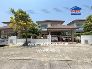 บ้านเดี่ยว 2 ชั้น 80.2 ตร.ว. หมู่บ้านนทวีวิลล์แกรนด์6 ซอยสังฆสันติสุข28 ถนนสุวินทวงศ์ ถนนสังฆสันติสุข เขตหนองจอก กรุงเทพมหานคร