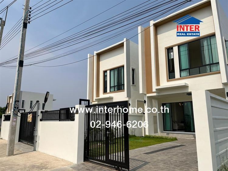 บ้านเดี่ยว 2 ชั้น 41.6 ตร.ว. หมู่บ้านแสนรัก ใกล้ตลาดมีนบุรี ซอยสุวินทวงศ์22 ถนนสุวินทวงศ์ ถนนรามคำแหง เขตมีนบุรี กรุงเทพมหานคร
