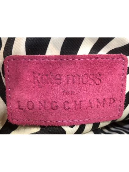 กระเป๋า Longchamp Kate Moss Gloucester Boston - Burgundy Suede รับประกันของแท้ รูปที่ 5