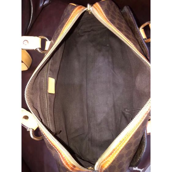 Macadamblason Baguette กระเป๋าสะพายไหล่ Celine ของแท้  รับประกัน รูปที่ 4