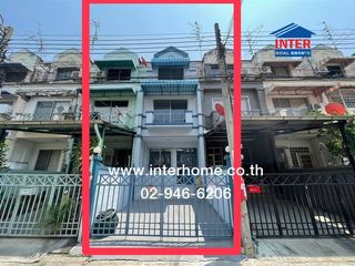 ทาวน์โฮม 3 ชั้น 18.5 ตร.ว. หมู่บ้านสินทรัพย์นครการ์เด้น ถนนกาญจนาภิเษก ถนนกัลปพฤกษ์ เขตหนองแขม กรุงเทพมหานคร