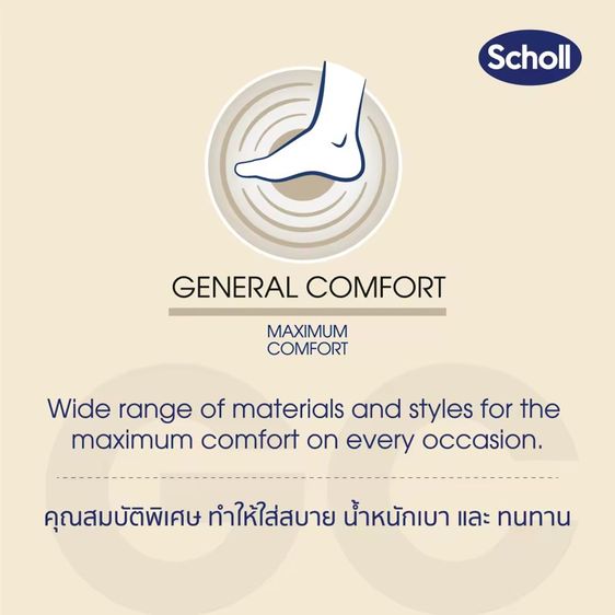 Scholl รองเท้าสุขภาพรัดส้น แท้ รุ่น Napolien ใส่ได้ทั้งชายหญิง รูปที่ 9