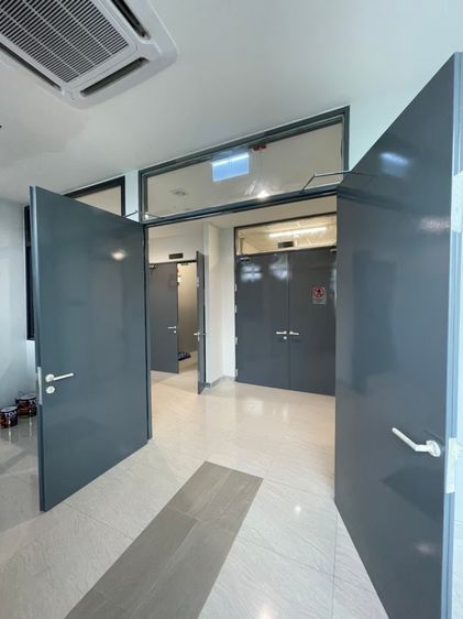 ประตูเหล็กบานคู่  CD6 รูปที่ 6