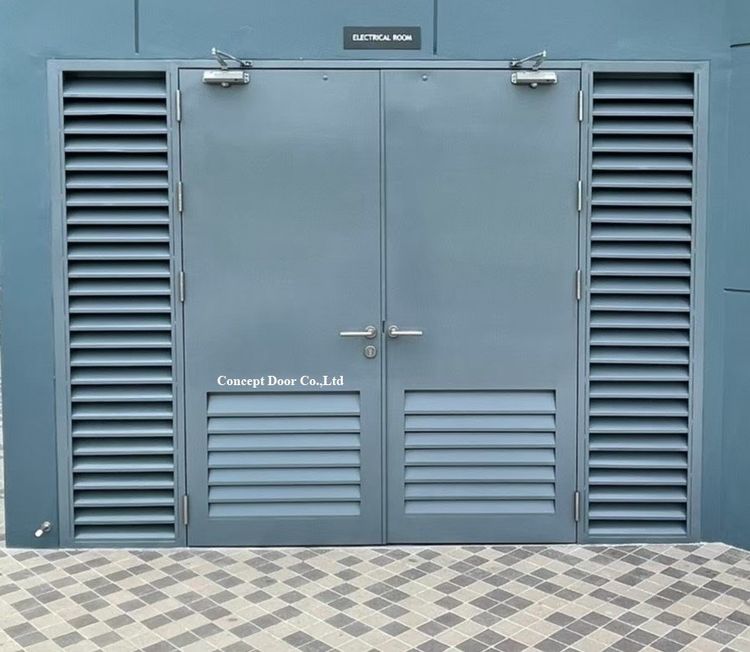 ประตูเหล็ก บานคู่ CD8 รูปที่ 5