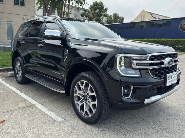 Ford Everest 2023 2.0 Titanium Plus Sedan ดีเซล เกียร์อัตโนมัติ ดำ รูปที่ 3