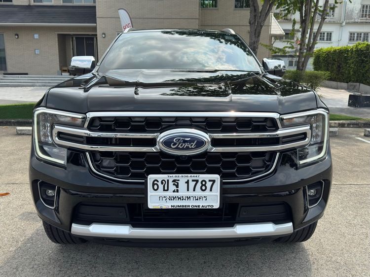 Ford Everest 2023 2.0 Titanium Plus Sedan ดีเซล เกียร์อัตโนมัติ ดำ รูปที่ 2