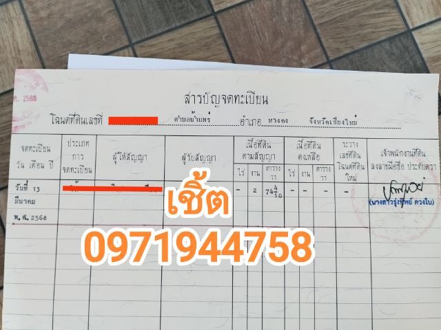 ขายที่ดิน นาข้าว 2 งาน 74 ตรว. รูปที่ 3