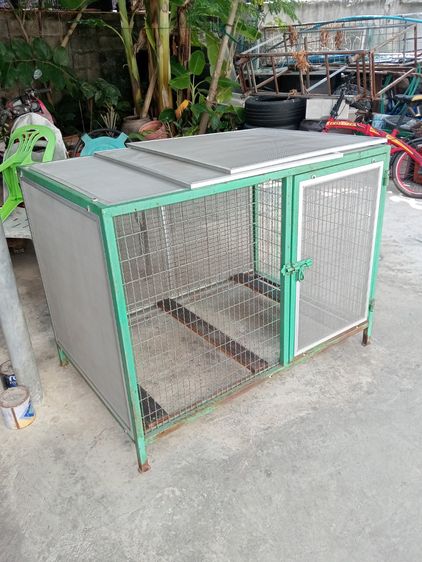 กรงสุนัขพร้อมมุ้งลวดกอดประกอบได้ รูปที่ 2