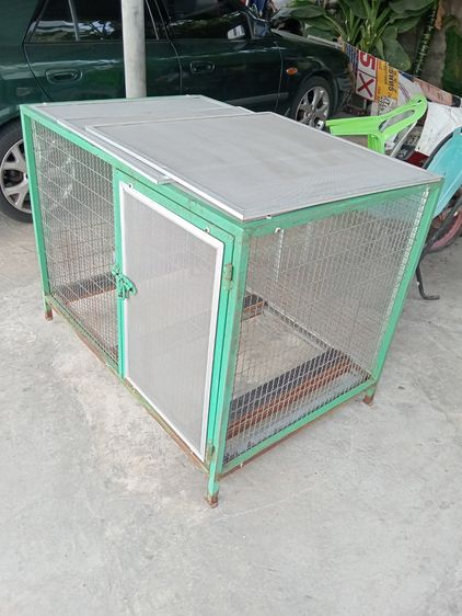 กรงสุนัขพร้อมมุ้งลวดกอดประกอบได้ รูปที่ 3