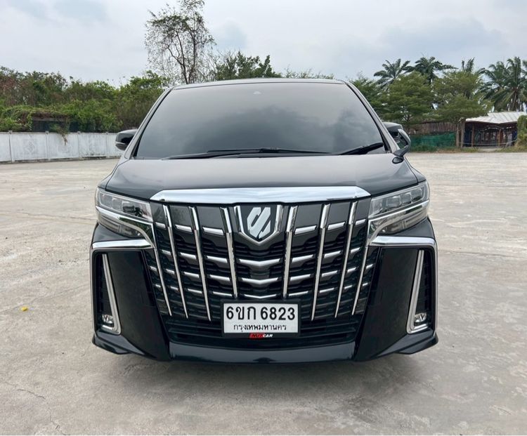 รถ Toyota Alphard 2.5 S C-Package สี ดำ