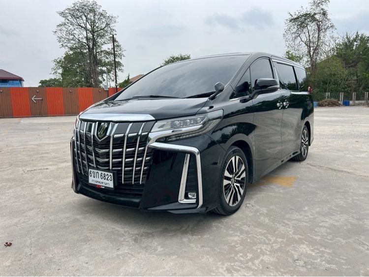 Toyota Alphard 2019 2.5 S C-Package เบนซิน เกียร์อัตโนมัติ ดำ รูปที่ 3