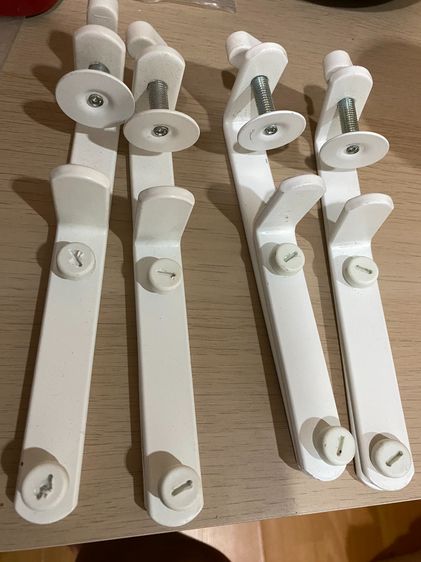 SKÅDIS Ikea ตัวยึดกับ Pegboard ikea สีขาว มือสอง ไม่ได้ใช้แล้ว รูปที่ 3