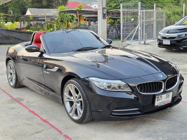 BMW Z4 2014 2.0 sDrive20i เบนซิน ไม่ติดแก๊ส เกียร์อัตโนมัติ ดำ รูปที่ 2