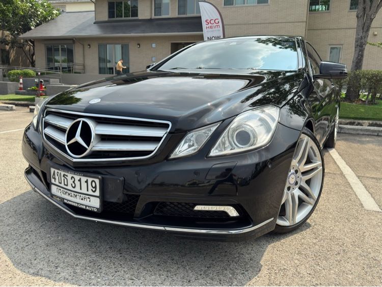 รถ Mercedes-Benz E-Class E250 AMG สี ดำ