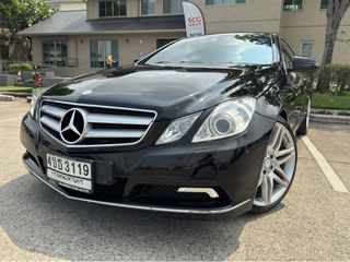 Benz E250 CGi W207 COUPE ปี 11 วิ่งแค่ 9 หมื่นโลแท้ ไม่เคยมีอุบัติเหตุ