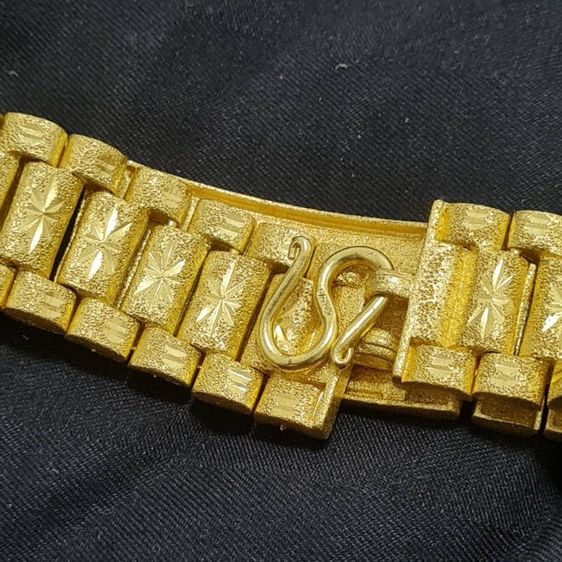 สร้อยขเอมือทอง ลายมังกร (วัสดุทดแทนทองเป็นนวตกรรมใหม่ทองทอง) ใส้สวย เส้นใหญ่ รูปที่ 6