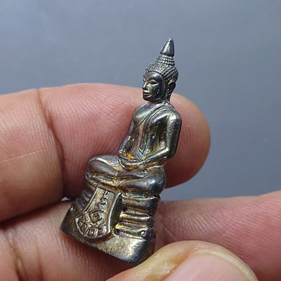 พระพุทธโสธร เนื้อเงิน รมดำ ที่ระลึกครบรอบ 120 ปี กรมศุลกากร กระทรวงการคลัง พ.ศ.2537 พร้อมกล่องเดิม รูปที่ 6
