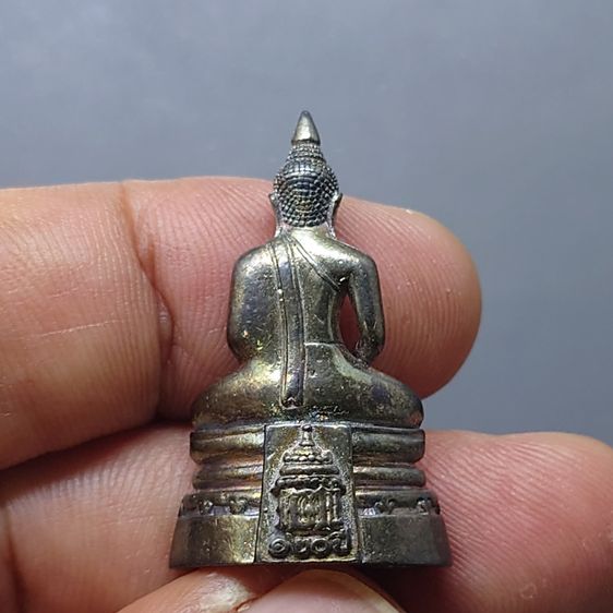 พระพุทธโสธร เนื้อเงิน รมดำ ที่ระลึกครบรอบ 120 ปี กรมศุลกากร กระทรวงการคลัง พ.ศ.2537 พร้อมกล่องเดิม รูปที่ 4