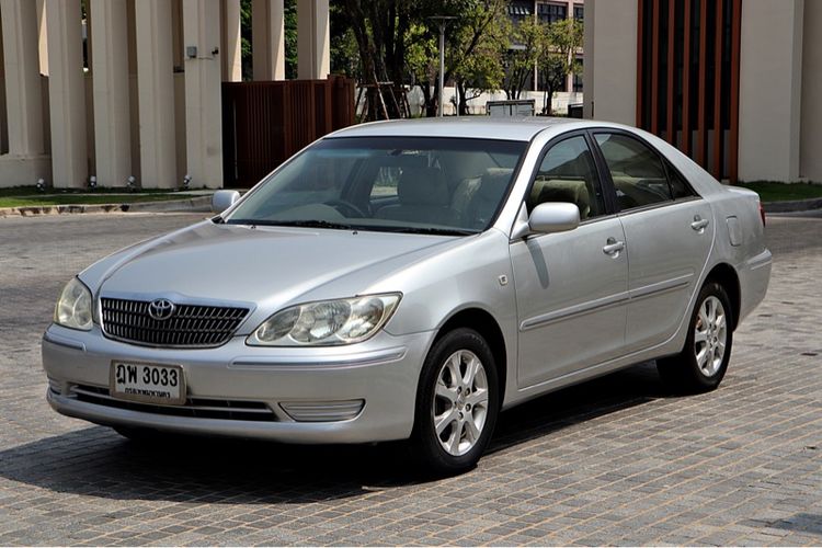 Toyota Camry 2005 2.0 E Sedan เบนซิน ไม่ติดแก๊ส เกียร์อัตโนมัติ บรอนซ์เงิน รูปที่ 3