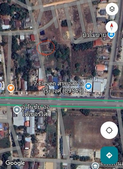 ขายที่ดินเปล่า ใกล้ถนนใหญ่และศูนย์ราชการ รูปที่ 2