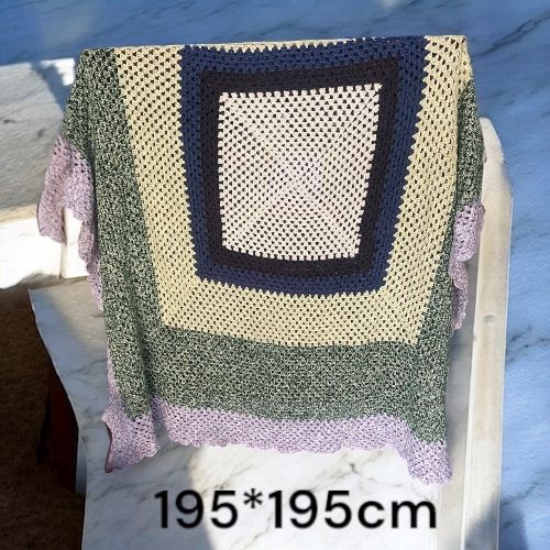 ผ้าปูโต๊ะงานถัก195cm