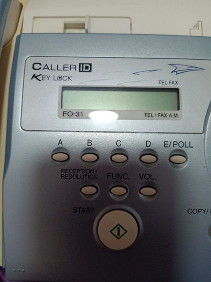 ขายแฟกซ์ ยี่ห้อ ชาร์ป รุ่น FO31 สภาพดี เสียบปลั๊กไฟเข้าเพื่อทำงาน ใช้โทรออก รับเข้าได้ รูปที่ 3