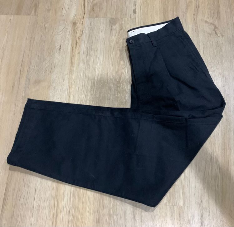 กางเกงผ้า Dickies สีกรม งานญี่ปุ่น แบรนด์ Uniqlo ใส่ทำงาน ใส่ไปเที่ยวต่างประเทศ รูปที่ 5