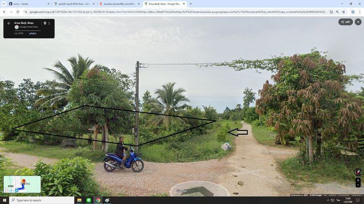 ที่ดินเปล่า เหมาะสร้างบ้านสวน รูปที่ 3