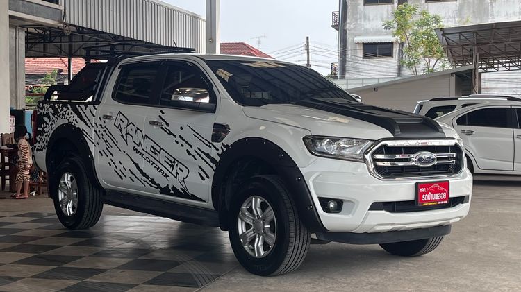 Ford Ranger 2019 2.2 Hi-Rider XLT Pickup ดีเซล ไม่ติดแก๊ส เกียร์ธรรมดา ขาว รูปที่ 3