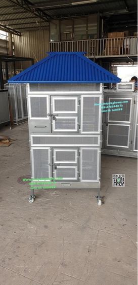 บ้านสุนัข บ้านแมว กรงนกทุกขนาด ทุกแบบราคาส่ง งานสวย วัสดุแข็งแรง ทำสร้างทุกขนาด รั่วกั้นสุนัข คอก และอื่นๆ เหล็ก สแตนเลส บ้านเณ่อร่า รูปที่ 13