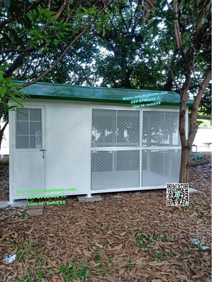 บ้านสุนัข บ้านแมว กรงนกทุกขนาด ทุกแบบราคาส่ง งานสวย วัสดุแข็งแรง ทำสร้างทุกขนาด รั่วกั้นสุนัข คอก และอื่นๆ เหล็ก สแตนเลส บ้านเณ่อร่า รูปที่ 6