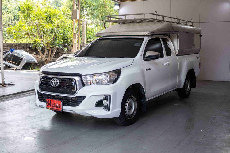 Toyota Hilux Revo 2019 2.4 Z Edition J Plus Pickup ดีเซล ไม่ติดแก๊ส เกียร์ธรรมดา ขาว รูปที่ 3
