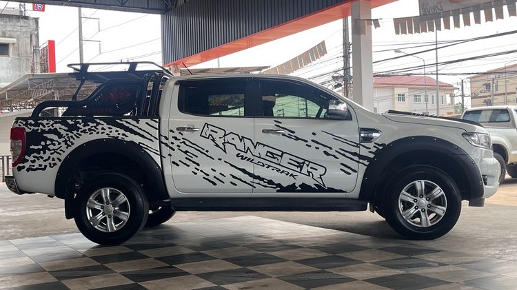 Ford Ranger 2018 2.2 Hi-Rider XLT Pickup ดีเซล ไม่ติดแก๊ส เกียร์ธรรมดา ขาว รูปที่ 4
