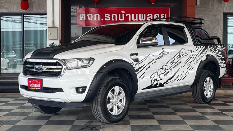 Ford Ranger 2018 2.2 Hi-Rider XLT Pickup ดีเซล ไม่ติดแก๊ส เกียร์ธรรมดา ขาว