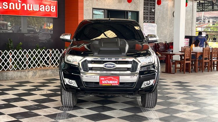 Ford Ranger 2017 2.2 Hi-Rider XLT Pickup ดีเซล ไม่ติดแก๊ส เกียร์ธรรมดา ดำ รูปที่ 2