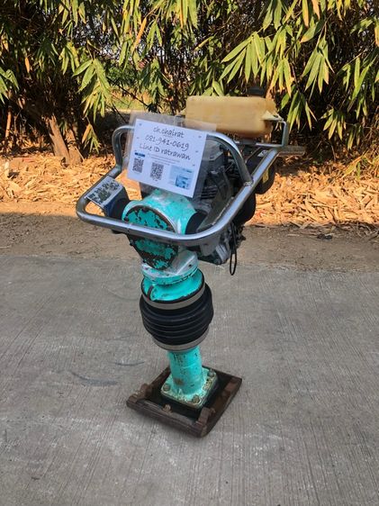 ขายเครื่องตบดินเก่าญี่ปุ่น Rammer (แบบกระโดด) ยี่ห้อ Subaru Kanda  KVD-6F