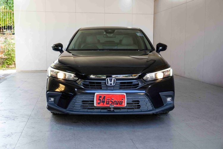 Honda Civic 2021 1.5 Turbo EL+ Sedan เบนซิน ไม่ติดแก๊ส เกียร์อัตโนมัติ ดำ รูปที่ 2