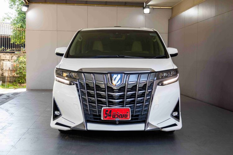 Toyota Alphard 2021 3.5 Executive Lounge Utility-car เบนซิน ไม่ติดแก๊ส เกียร์อัตโนมัติ ขาว รูปที่ 2