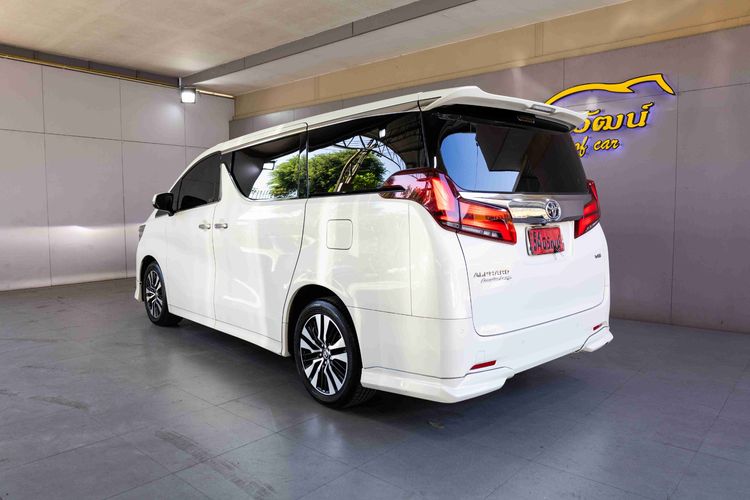 Toyota Alphard 2021 3.5 Executive Lounge Utility-car เบนซิน ไม่ติดแก๊ส เกียร์อัตโนมัติ ขาว รูปที่ 4
