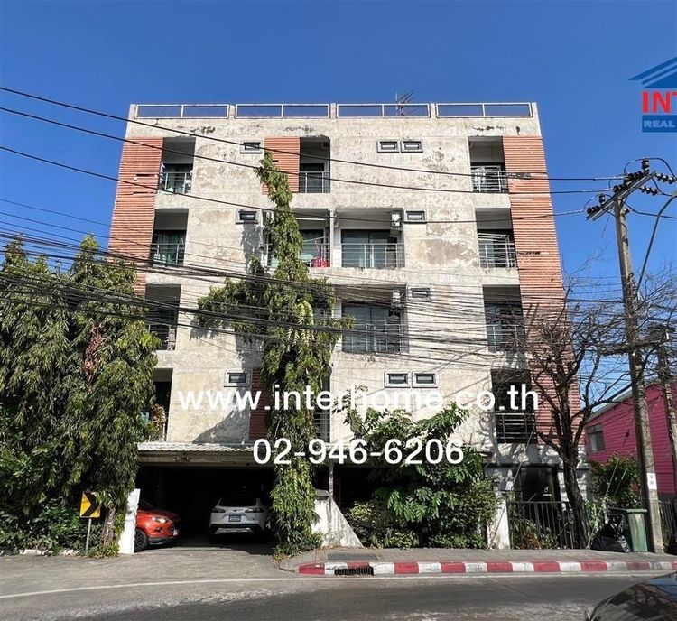 อพาร์ทเม้นท์ 5 ชั้น 71 ตร.ว. อพาร์ทเม้นท์ ซอยโชคชัย4 ถนนสังคมสงเคราะห์ ถนนลาดพร้าว-วังหิน เขตบางกะปิ กรุงเทพมหานคร