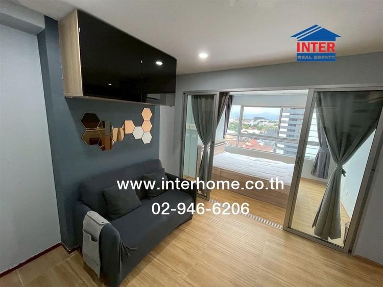 มีบางส่วน ไม่ใช่ คอนโดมิเนียม 29.15 ตร.ม. ดีคอนโด รัตนาธิเบศร์ ใกล้รถไฟฟ้าMRTไทรม้า ถนนรัตนาธิเบศร์ ถนนราชพฤกษ์ เมืองนนทบุรี นนทบุรี