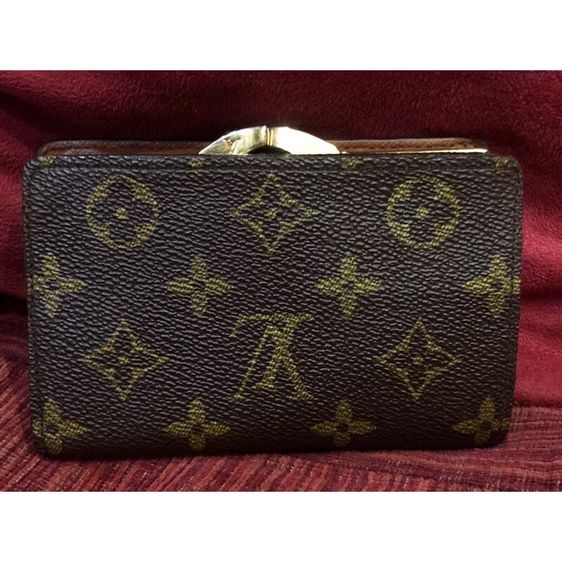 กระเป๋าสตางค์ใบสั้น Louis Vuitton หลุยส์วิตตอง รับประกันของแท้ รูปที่ 2