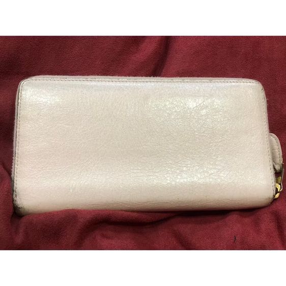 บาเลนเซียก้า Rose Poudre Lambskin Leather Giant 12 กระเป๋าสตางค์ใบยสวสีโรสโกลด์ Continental มีซิปรอบ รับประกันของแท้ รูปที่ 2