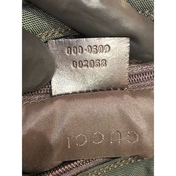 กุชชี่แบมบูแบล็ค กระเป๋าถือ ครอสบอดี้  Gucci 000 0509 002058 Bamboo Women's GUCCI มือสอง ของแท้  รูปที่ 6