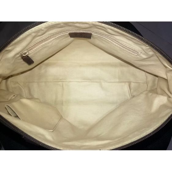 กระเป๋ากุชชี่บอสตันใบเล็ก กระเป๋าถือGucci Top Handle 12”แคนวาสสีน้ำตาล รับประกันของแท้ รูปที่ 4