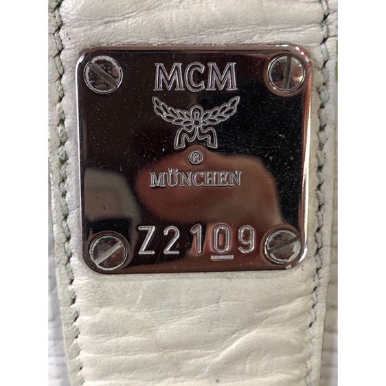 กระเป๋าถือหนังแท้MCM Boston รับประกันของแท้ รูปที่ 4