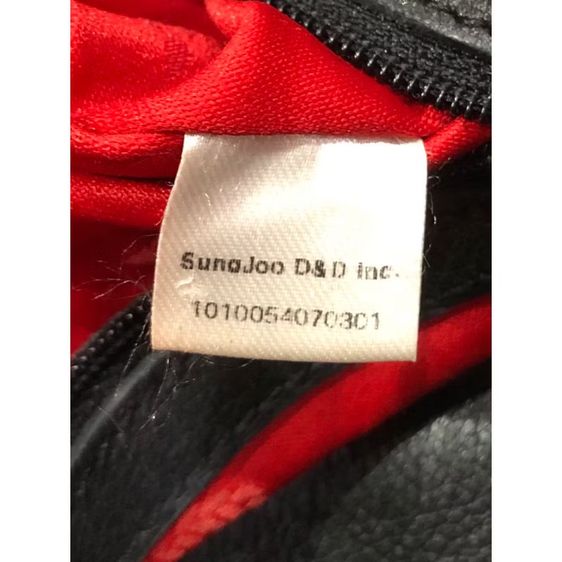 กระเป๋าหนัง mcm สีดำ ทรงปาปิลอน ของแท้ รับประกัน รูปที่ 8